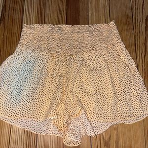 Medium Aerie colorful flowing shorts.